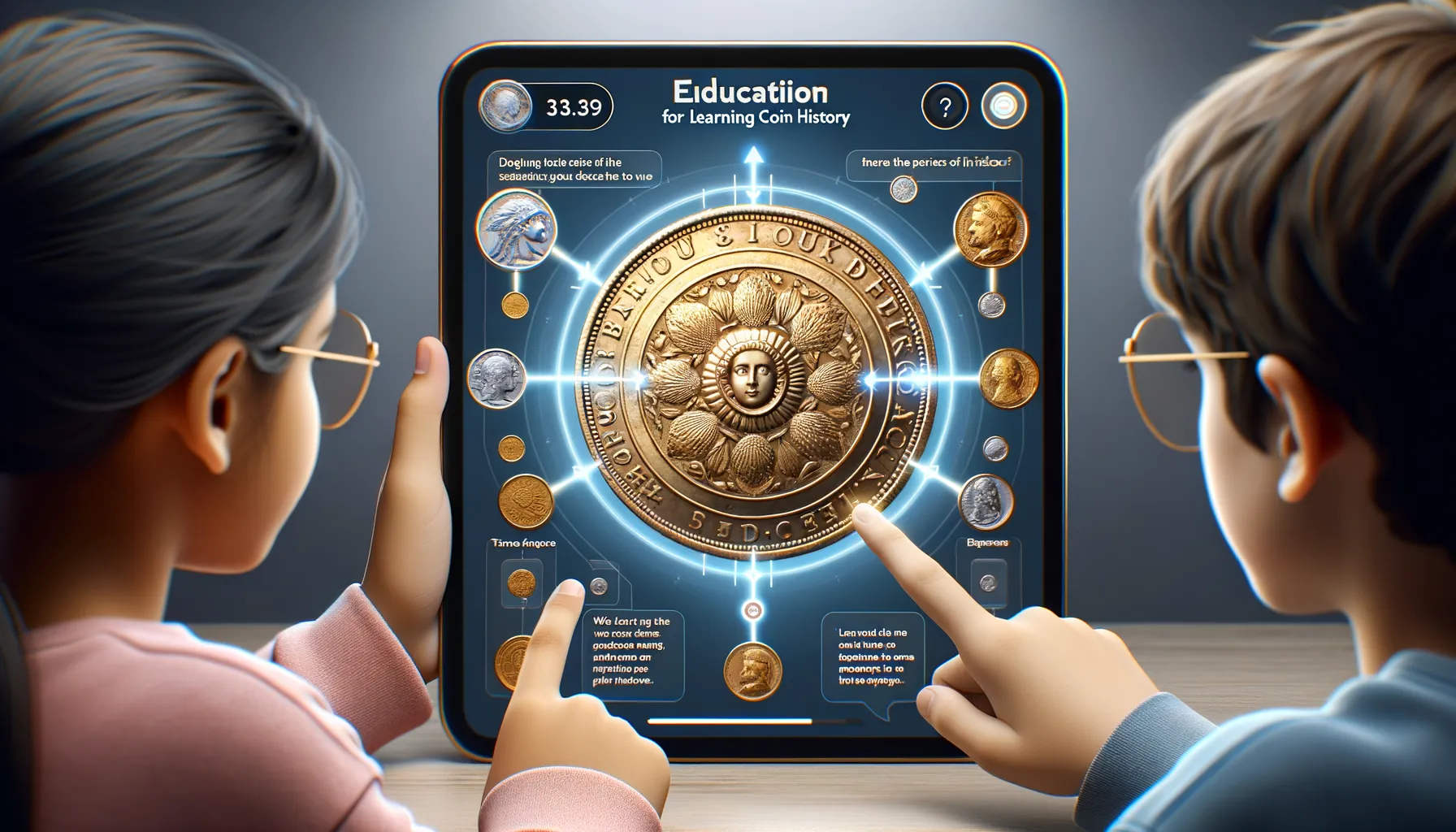 Augmented Reality Games That Teach Coin History